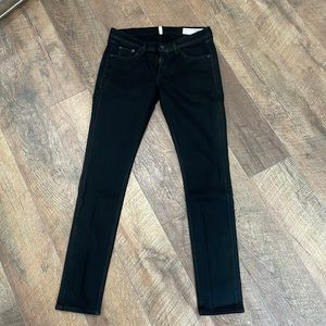 Rag and Bone Black Skinnies